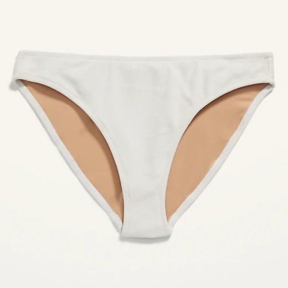 Old Navy Low-Rise Terry Classic Bikini Swim Bottoms for Women New - Picture 4 of 8